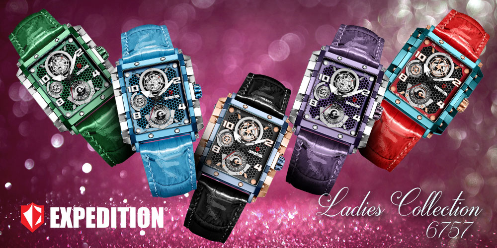 EXPEDITION 6757 LADIES COLLECTION – WITH NEW ICONIC COLOURS